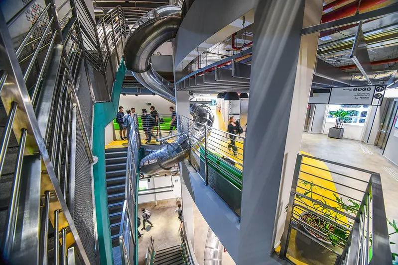 Insper view from inside